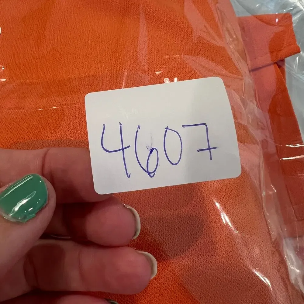 PETAL & PUP Women's Nadene Dress Size 2 In Orange - Picture 13 of 14